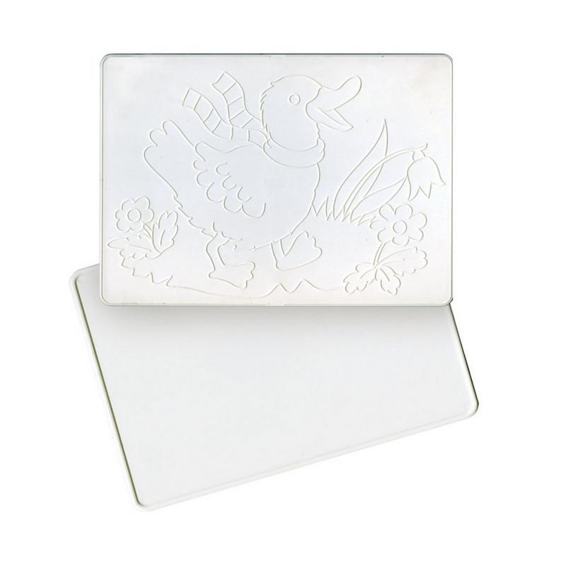 Доска для лепки 2,А4,с рельефным трафаретом