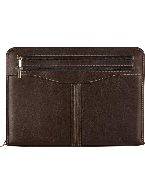 Портфель из кож/зам ГАММА 118м, для док-тов ф.А4+, с выдв.ручками, коричн