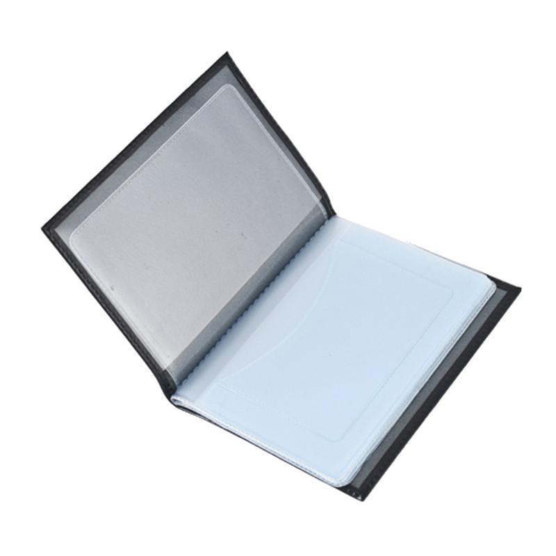 Обложка бумажн водит BEFLER BV.1-1.   Шик  , нат.кожа, черный