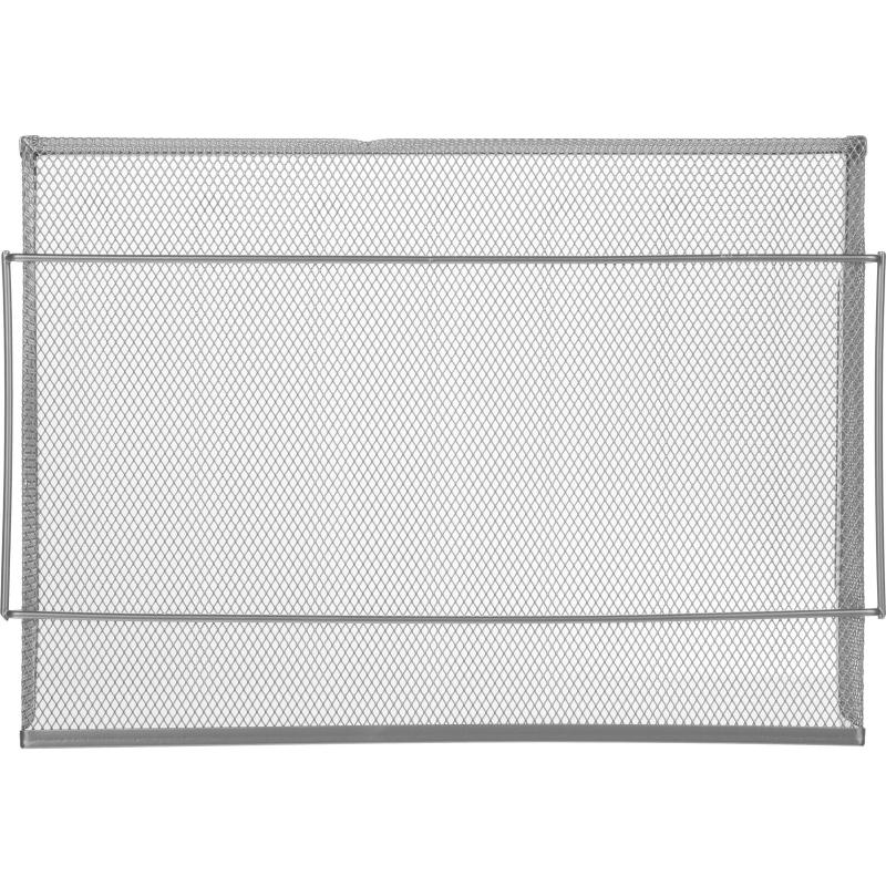 Лоток для бумаг Attache горизонт. попереч, металл. сетка, выс.80мм(серебро)