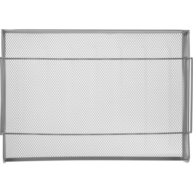 Лоток для бумаг Attache горизонт. попереч, металл. сетка, выс.80мм(серебро)