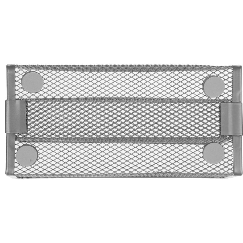 Подставка Attache 3х секц. для бумаг и писем, мет. сетка, выс.135мм(серебр)