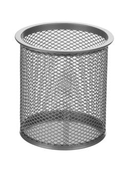 Подставка Attache для письм.прин.цилиндр.,d89х100мм, металл.сетка(серебро)