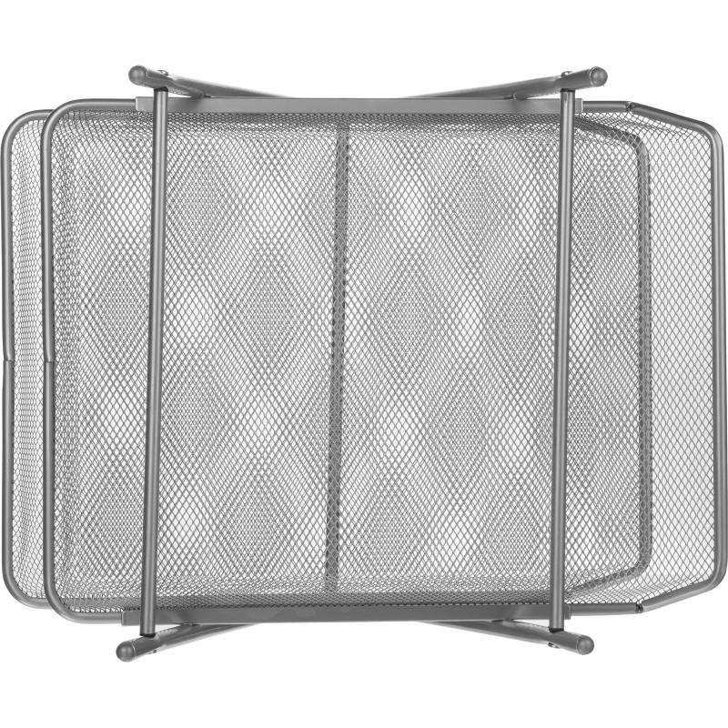 Лоток для бумаг Attache 2-х уров.горизон.металл сетка 295x355x205мм(сереб)