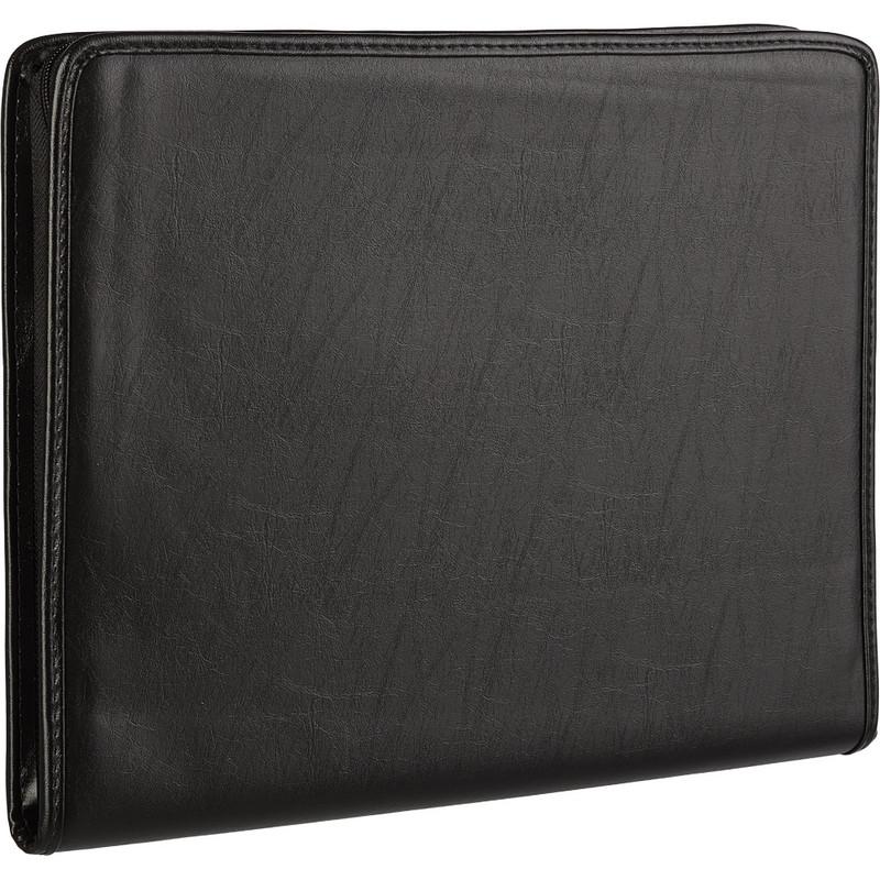 Папка деловая из кож/зам ФОРТУНА-ЛЮКС 177, черн., Россия