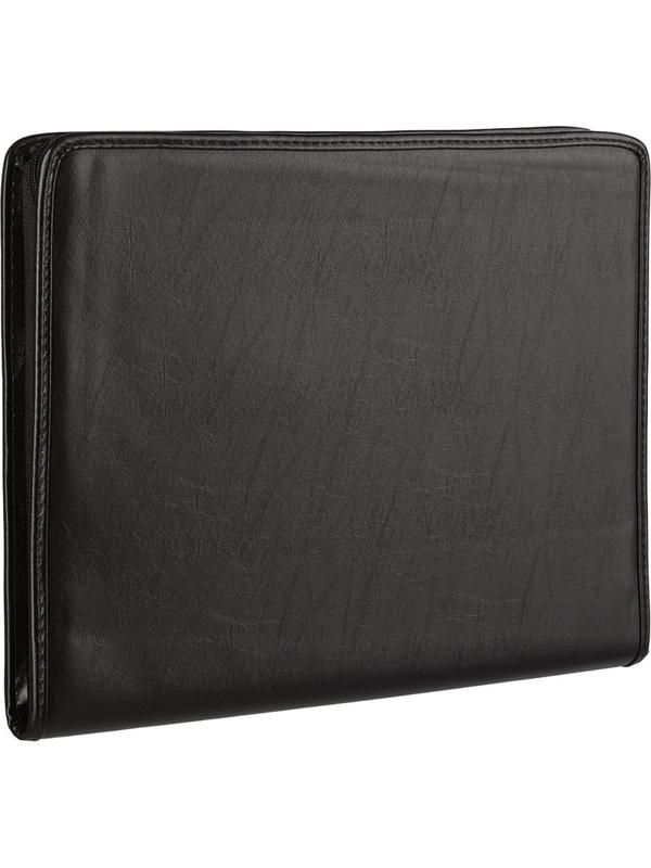 Папка деловая из кож/зам ФОРТУНА-ЛЮКС 177, черн., Россия