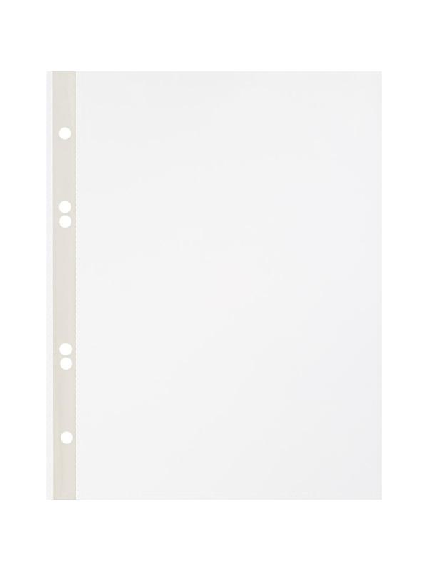 Файл-вкладыш А5 , 30 мкм 100шт./уп. с боков.перфор. Россия