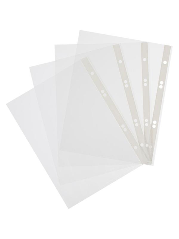 Файл-вкладыш А5 , 30 мкм 100шт./уп. с боков.перфор. Россия