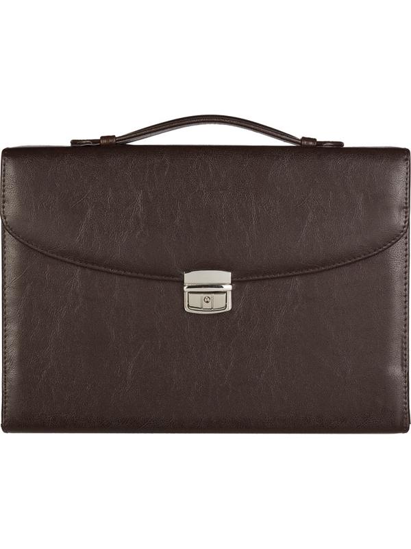 Портфель Меценат №388 к/з, коричневый