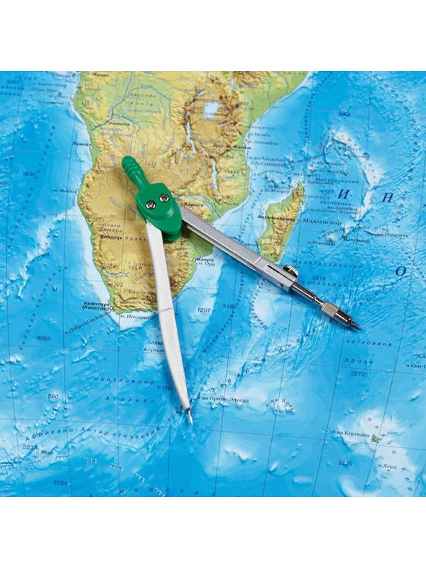 Циркуль Attache длина 125 мм, пластиковая  туба