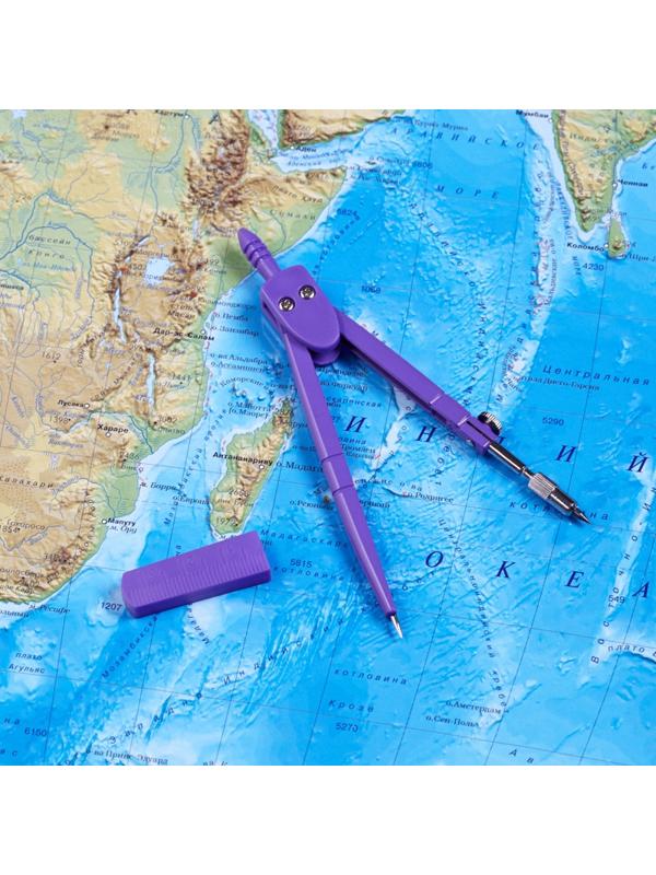 Готовальня Attache Selection Emotion циркуль 120мм,зап.гриф.,пенал SC22002B