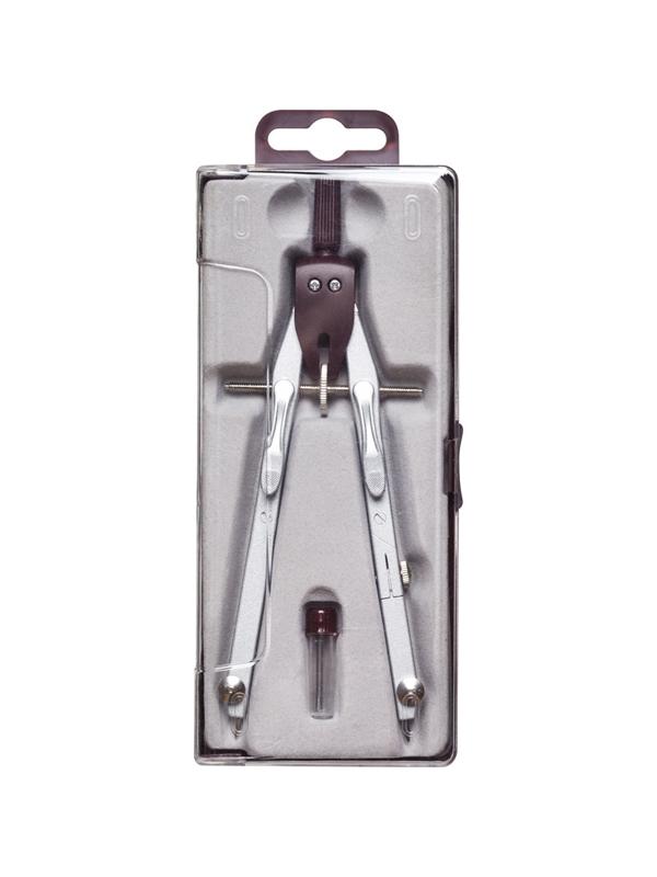 Готовальня Attache Крон-циркуль 170 мм,запасной грифель,пласт.пенал S08002