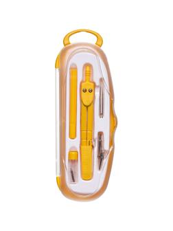 Готовальня Attache Selection Emotion 120 мм, 5 предметов  SC22005, пенал