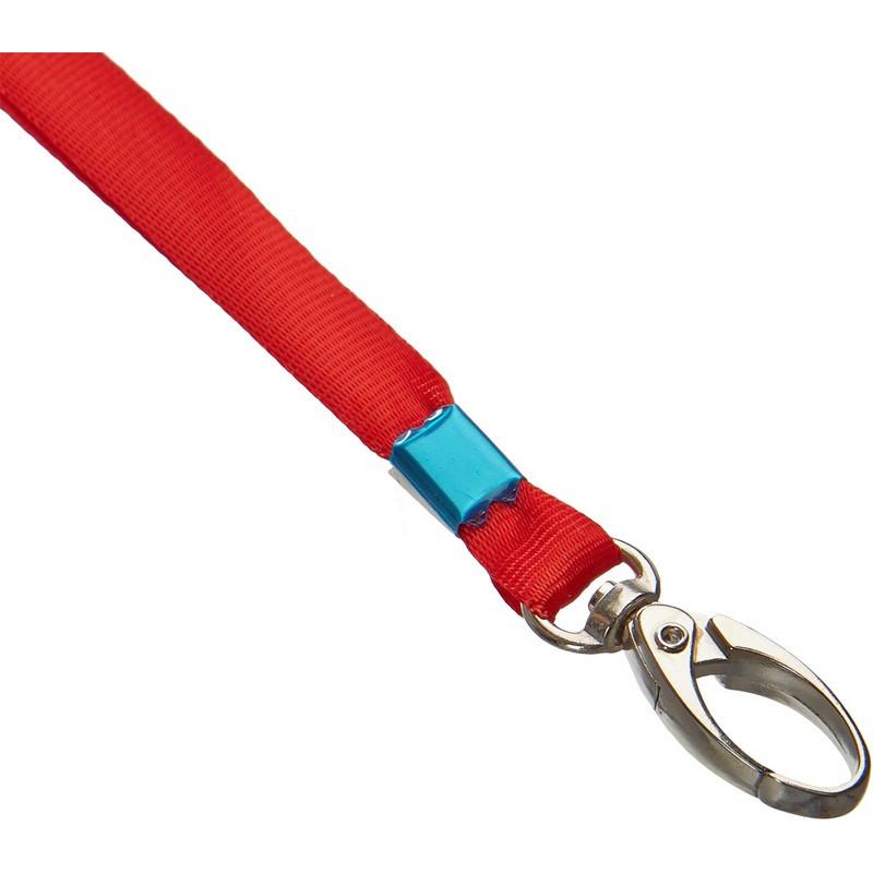 Держатель для бейджа Promega office на карабине красныйK-1084