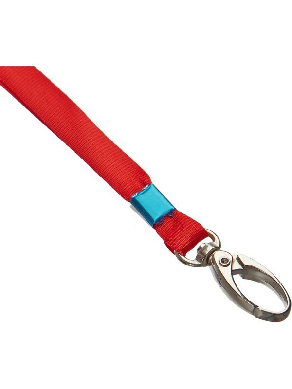 Держатель для бейджа Promega office на карабине красныйK-1084