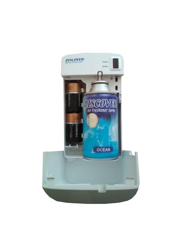 Баллон сменный для автоосвежителя DISCOVER Ocean(Океан) 320 мл. спрей