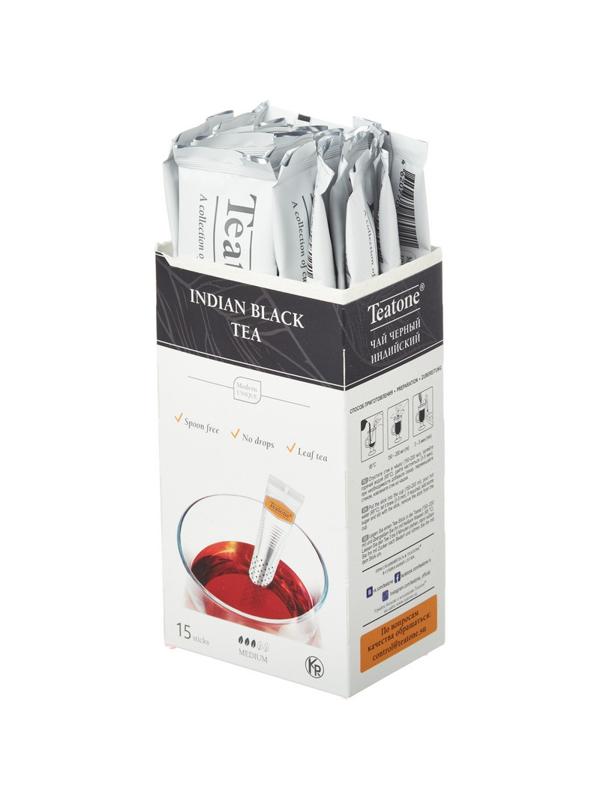 Чай Teatone черный в металл.стике 15шт/уп. 742