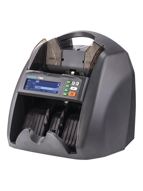 Счетчик банкнот DORS 750М1 Black, 1500 банк/мин.,5 видов детекций