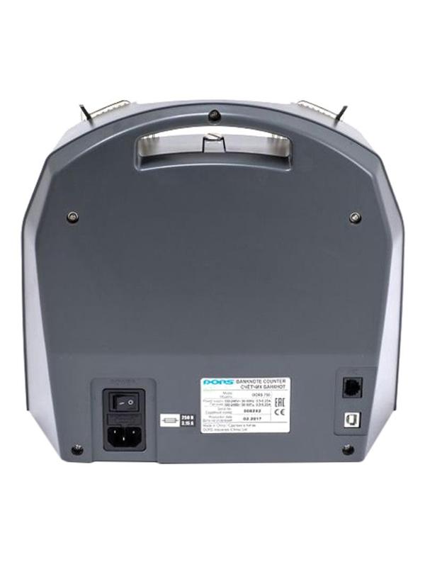Счетчик банкнот DORS 750М1 Black, 1500 банк/мин.,5 видов детекций