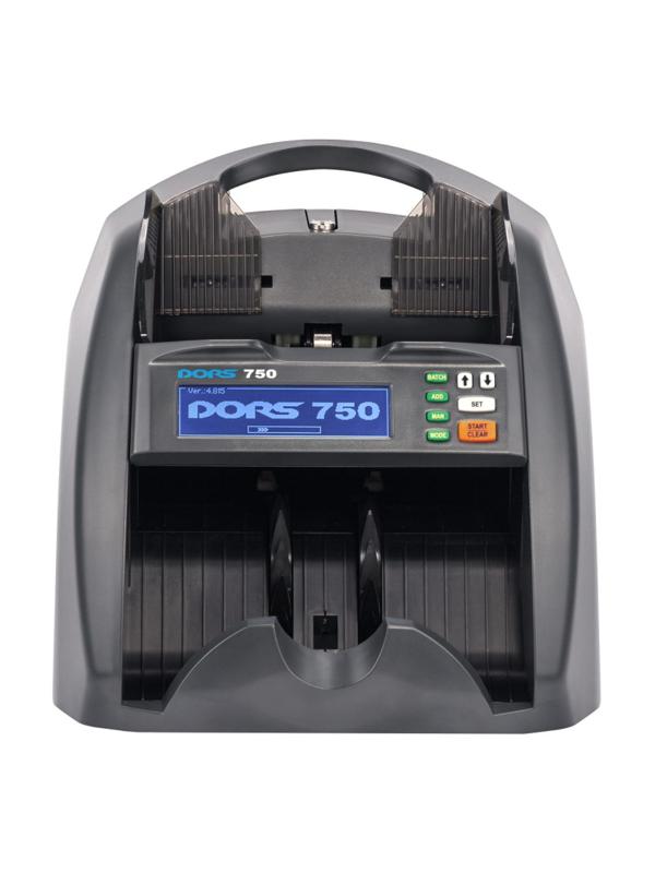 Счетчик банкнот DORS 750М1 Black, 1500 банк/мин.,5 видов детекций