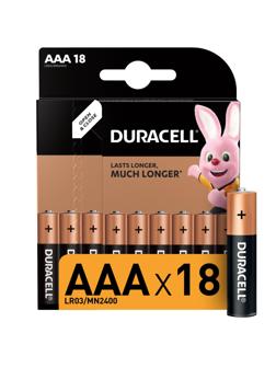Батарейка DURACELL BASIC ААA/LR03-18BL