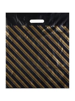 Пакет с вырубной ручкой,ПВД,40х47см,55мкм,50 шт/уп