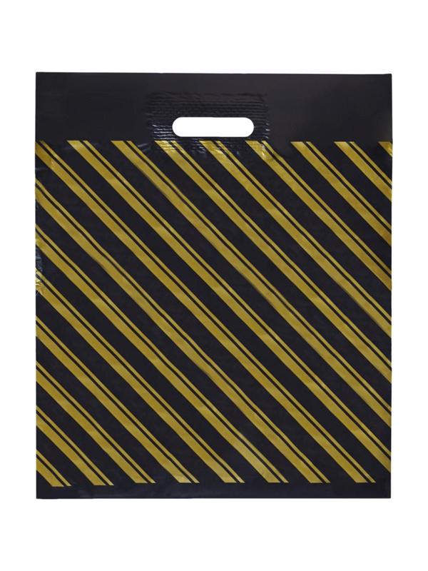 Пакет с вырубной ручкой,ПВД,40х47см,55мкм,50 шт/уп