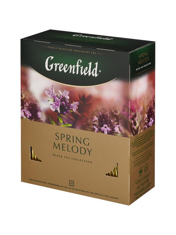 Чай Greenfield Spring Melody черный фольгир.100 пак 1065-09