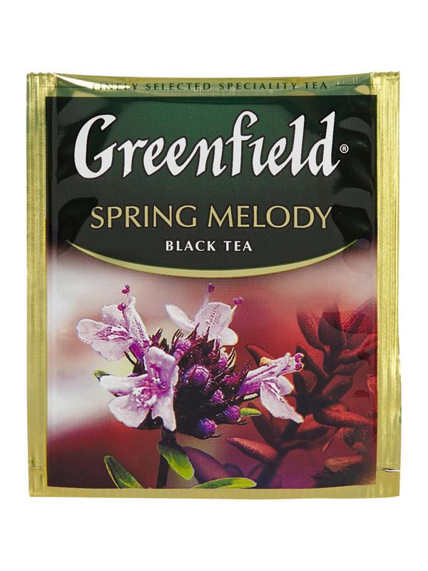 Чай Greenfield Spring Melody черный фольгир.100 пак 1065-09