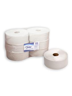 Бумага туалетная д/дисп Терес Эконом макси 1сл бел втор 480м 6рул/уп T-0014