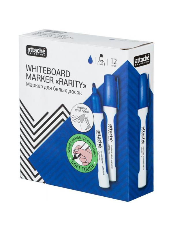 Маркер для белых досок Attache Selection Rarity синий, 2-3мм