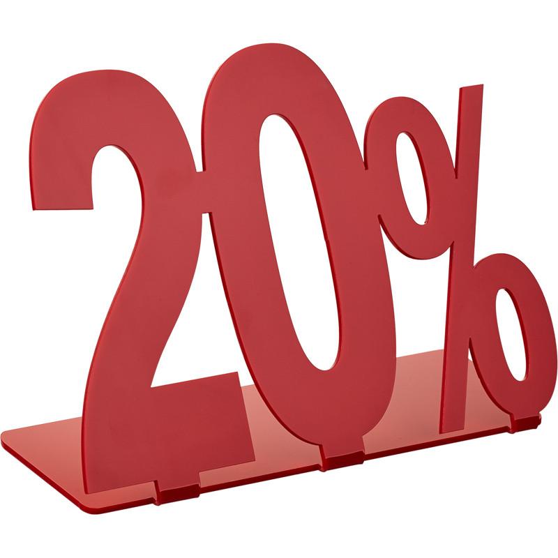 Подставка Акция 20%, 205х175 мм