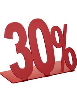 Подставка Акция 30%, 205х175 мм