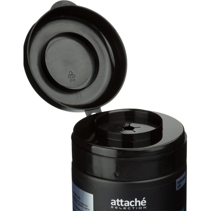 Салфетки Attache Selection Professional д/экранов, туба, 100 шт, XXL, 13х20