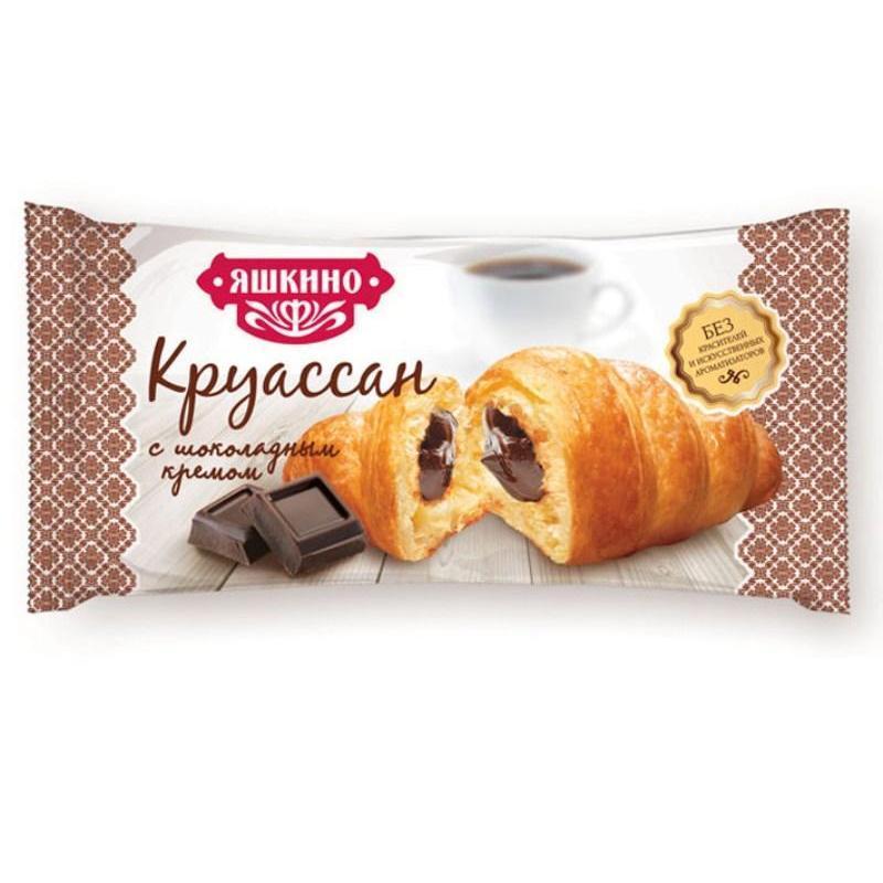 Круасаны Яшкино с шоколадным кремом 45г ЯК115