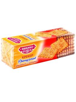 Крекер Французский хрустящий с кунжутом Яшкино 185г МГ219