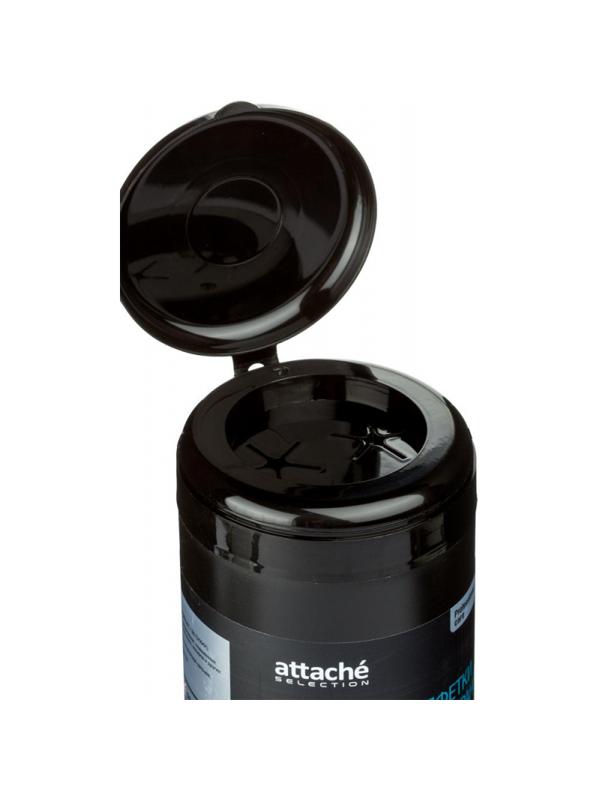 Салфетки Attache Selection Professional д/экранов, туба, вл+сух, 50+50 шт