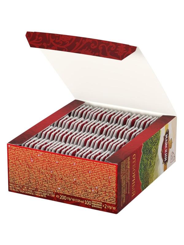 Чай Майский черный Отборный 100пакx2г 724403