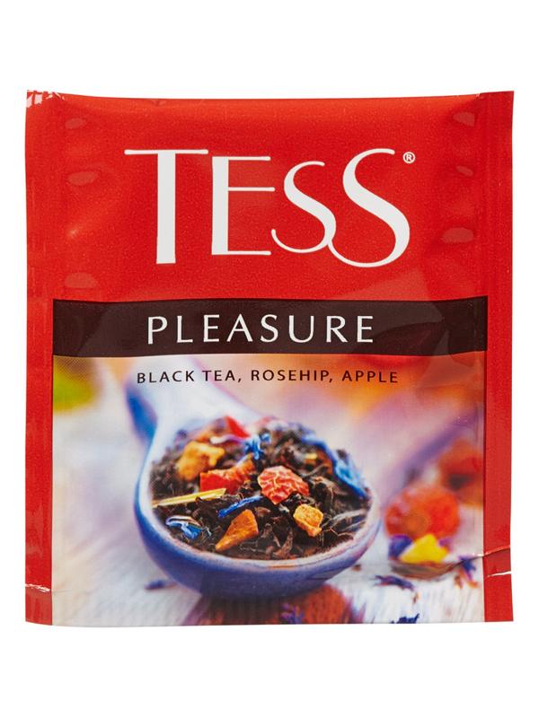 Чай черный ТЕSS Pleasure с фруктовыми добавками 1,5г*25пак