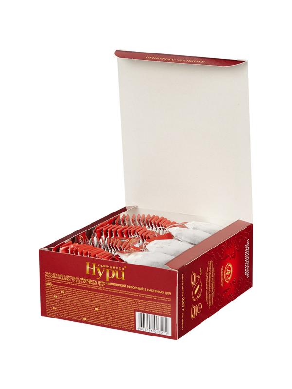 Чай Принцесса НУРИ черный Отборный 2гx100пак 0327-18