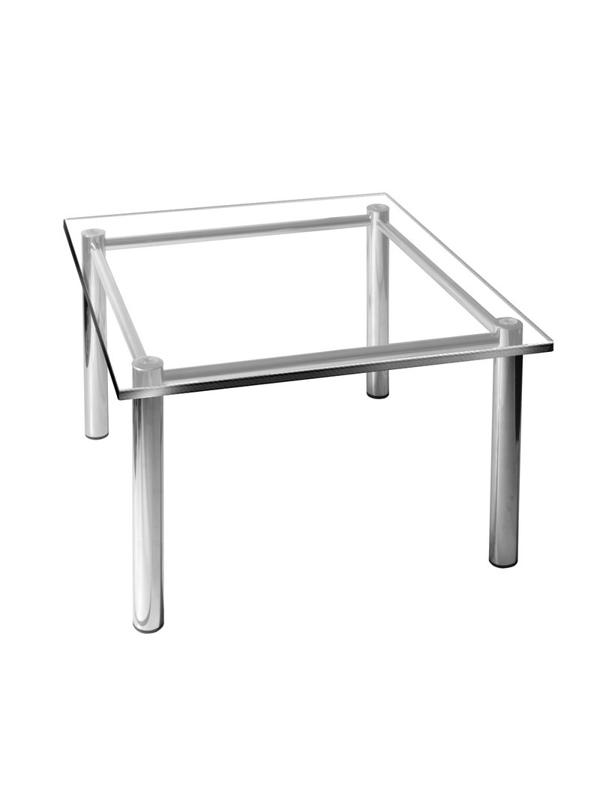 Стол журнальный KD_Гранд 2М гальванический хром