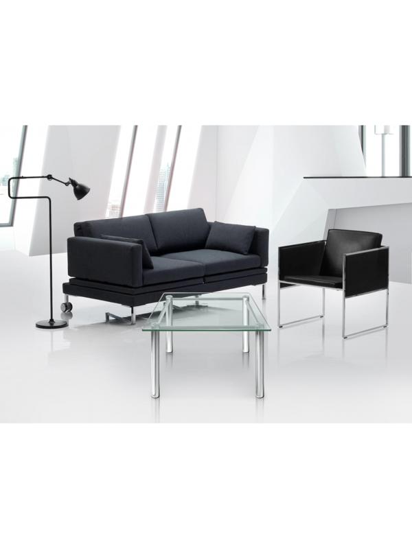 Стол журнальный KD_Гранд 2М гальванический хром