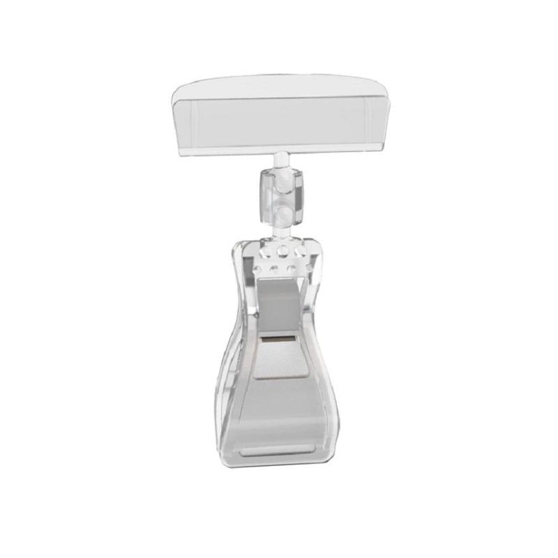 Ценникодержатель подвесной для информации на прищепке,10шт/уп