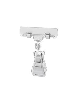 Ценникодержатель подвесной д/инф-ции на прищепке с широким зажимом,10шт/уп