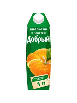 Нектар Добрый апельсин 1л