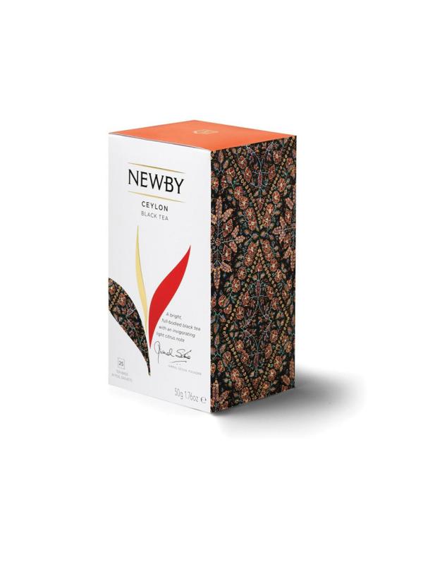Чай Newby Цейлон черный 25 пакетиков