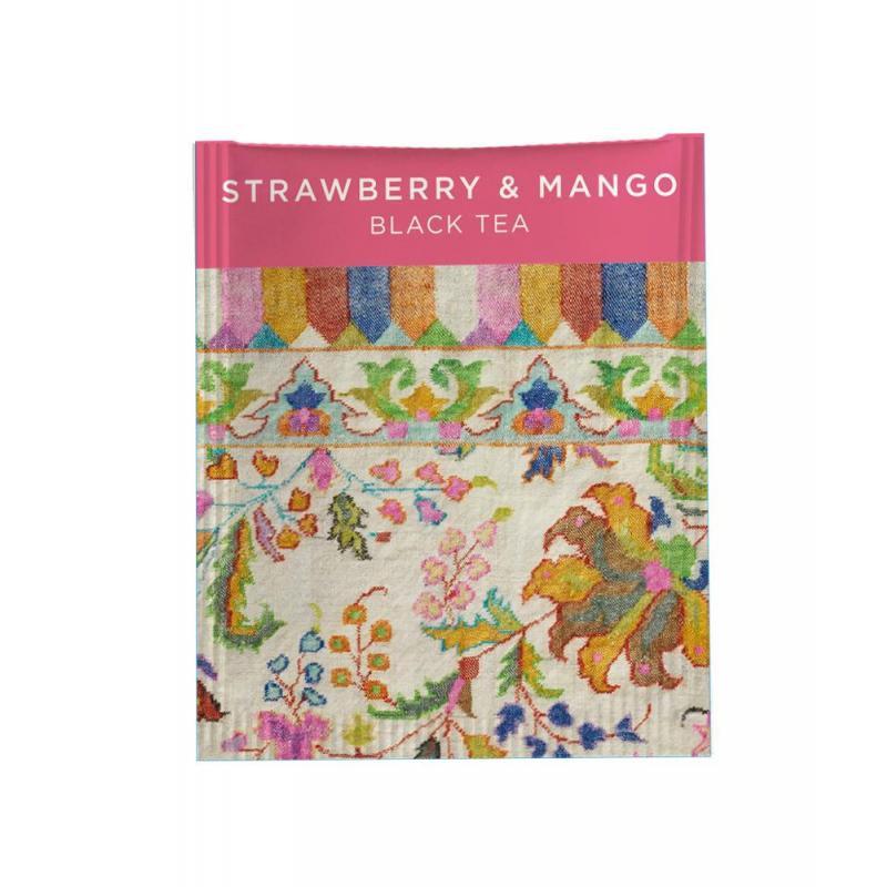 Чай Newby Манго и Клубника черный 25 пакетиков