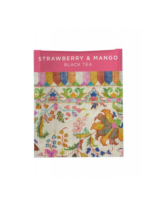 Чай Newby Манго и Клубника черный 25 пакетиков