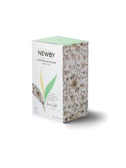 Чай Newby Цветок Жасмина зеленый с жасмином 25 пакетиков