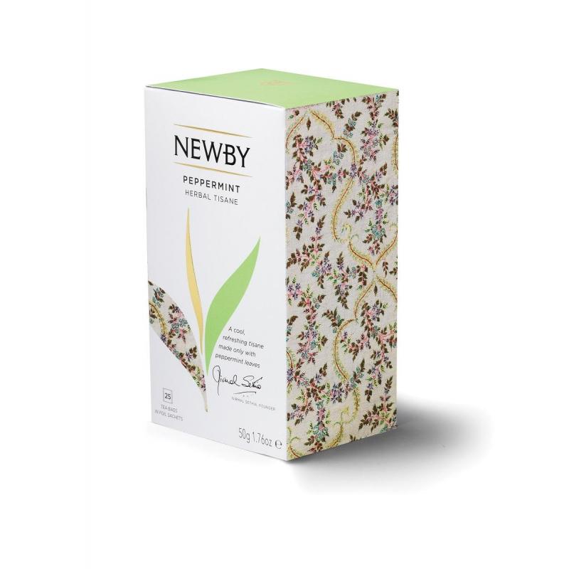 Чай Newby Мята Перечная травяной 25 пакетиков